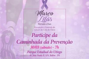 galeria: Caminhada no Utinga encerra Campanha Março Lilás