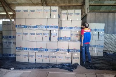 notícia: Sefa apreende 288 caixas de cigarro sem nota fiscal em Marabá  