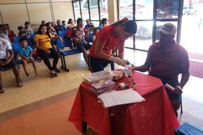 notícia: Hospital público de Tailândia adere campanha e incentiva doação de sangue