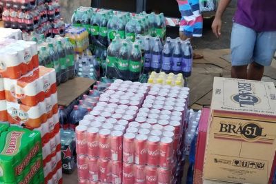 notícia: Garrafas de bebidas alcoólicas e não alcoólicas são apreendidas pela Sefa