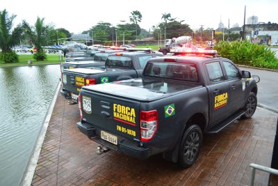 notícia: Pará recebe mais de R$ 2 milhões em equipamentos de segurança que foram usados nas Olimpíadas