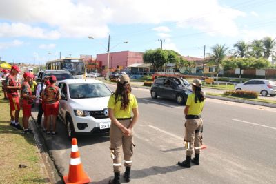 notícia: Crianças participam da educação no trânsito em Salinas