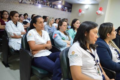 notícia: Hospital Regional do Baixo Amazonas promove capacitação em lesão de pele e uso de cateter