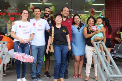 notícia: Doação de sangue mobiliza mais de 100 voluntários no Hospital Oncológico Infantil