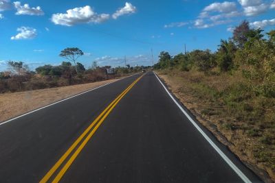 notícia: Setran conclui manutenção da PA-405 e executa obras na PA-263