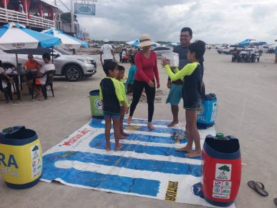 notícia: Projeto Bodyboard Pará Ambiental leva novidade para Salinópolis 
