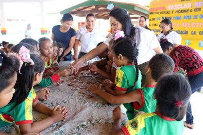 notícia: Alunos de escola pública em Barcarena recebem orientações sobre promoção da saúde