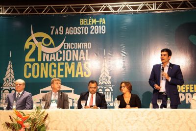 notícia: Governo do Estado participa de abertura do CONGEMAS