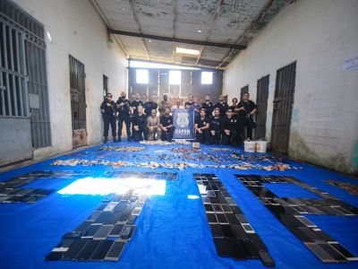notícia: Força-tarefa de Intervenção Penitenciária completa cinco dias da Operação Panóptico no Pará