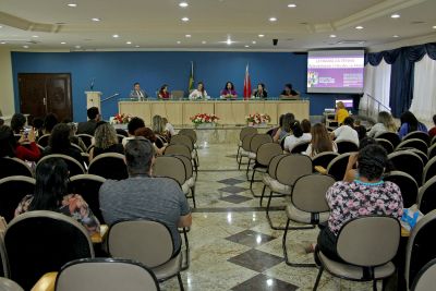 notícia: Mesa-redonda debate ações para fortalecimento da Lei Maria da Penha