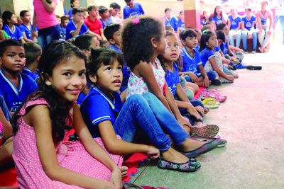 notícia: Portal do Conhecimento celebra cultura da paz nas ruas do Guamá