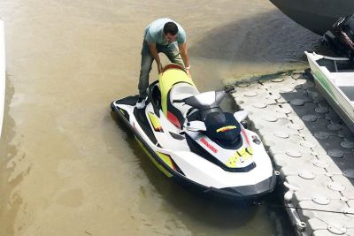 notícia: Operação recupera moto aquática roubada de marina em Belém
