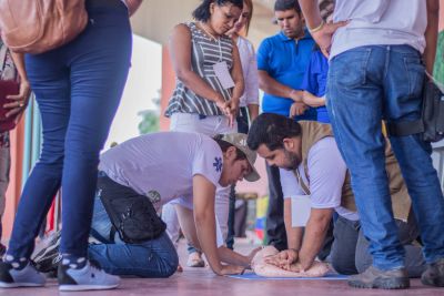 notícia: Simpósio de Saúde, Segurança e Resgate encerra no Mangueirão 