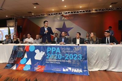 notícia: Executivo entrega à Assembleia Legislativa projeto de lei do PPA 2020-2023