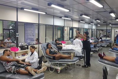 notícia: Campanha Sangue Corintiano movimenta a sede do Hemopa
