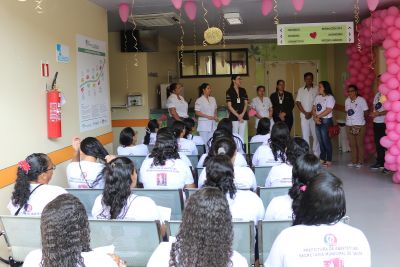 notícia: Maternidade realiza mutirão de mamografias para mulheres de Abaetetuba