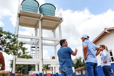 notícia: Concórdia e Aurora do Pará recebem serviços de abastecimento de água