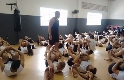 notícia: Agentes da Força-tarefa de Intervenção Penitenciária ministram aulas para candidatos de concurso