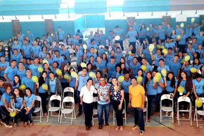 notícia: Hospital do Marajó vai até a comunidade para alertar sobre suicídio