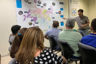 notícia: Engenheiros da Cosanpa conhecem novas tecnologias em Congresso de Saneamento