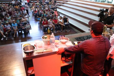 notícia: Moradores dos territórios do TerPaz participam de congresso e festival de gastronomia