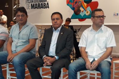 notícia: Imprensa Oficial participa da abertura oficial da 1ª Festa Literária de Marabá