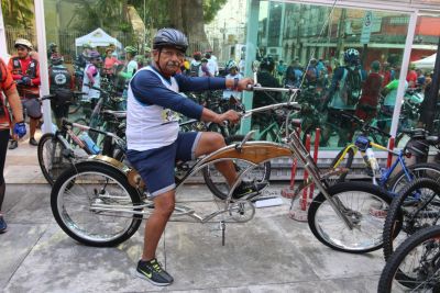 notícia: Detran realiza seu primeiro passeio ciclístico pelas ruas da capital
