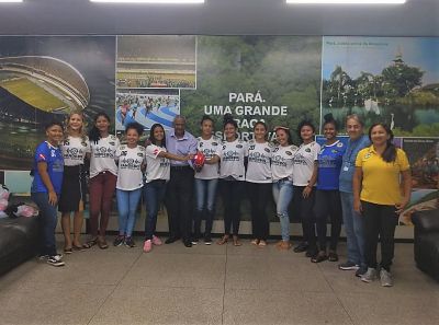 notícia: Equipe paraense viaja para disputar o Brasileiro Escolar de Handebol