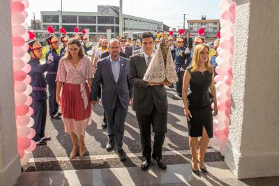 notícia: Imagem de Nossa Senhora de Nazaré visita o Palácio do Governo