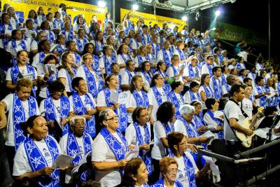 notícia: Coral da Fundação Cultural integra homenagens do governo do Estado no Círio