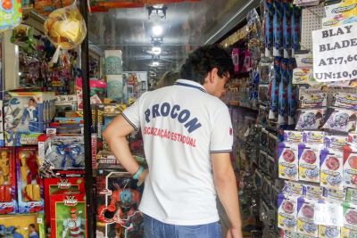 notícia: Procon Pará realiza a "Operação Dia das Crianças", em Belém