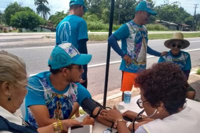 notícia: Romarias da Festividade de Nazaré contam com suporte da Sespa