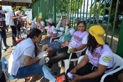 notícia: Posto do Hospital Metropolitano fez 226 atendimentos na primeira romaria