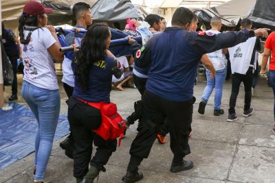 notícia: Voluntariado garante atendimento médico a romeiros durante o Círio 2019