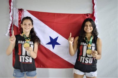 notícia: Irmãs paraenses se preparam para o Pan-Americano de Jiu-Jitsu