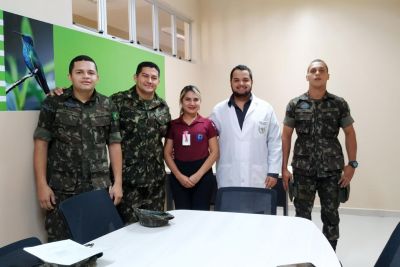 notícia: Hospital Geral de Ipixuna do Pará ajuda militares em missão no município