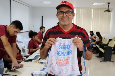 notícia: Sead inicia entrega dos kits da VIII Corrida e Caminhada do Servidor