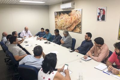 notícia: Cosanpa e Caixa fazem visita técnica nas obras de Santarém e Alter