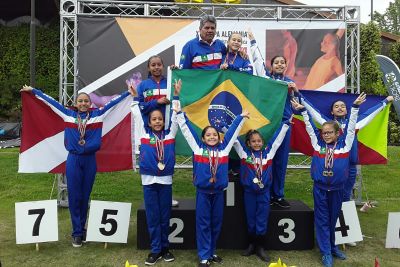 notícia: Ginastas apoiadas pelo Governo do Pará conquistam 26 medalhas no Chile