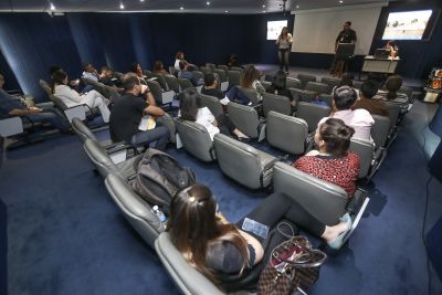 notícia: Cosanpa realiza palestra sobre saneamento básico para jornalistas