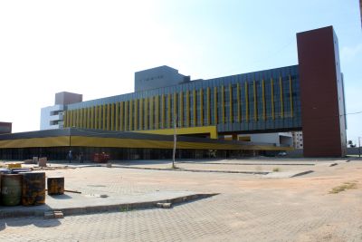 notícia: Concluída primeira etapa da construção do Hospital Regional de Castanhal