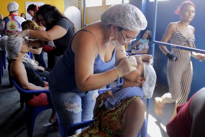 notícia: Cosanpa oferece curso profissionalizante a moradoras do Jurunas