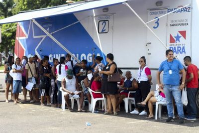 notícia: ParáPaz promove campanha e conscientiza público no centro de Belém
