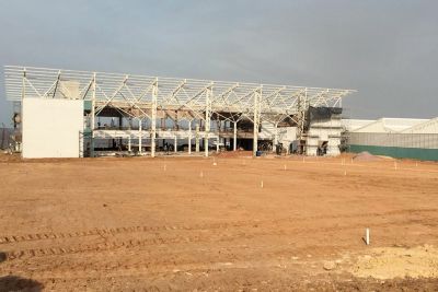 notícia: Terminal Hidroviário de Santarém recebe obras de terraplanagem