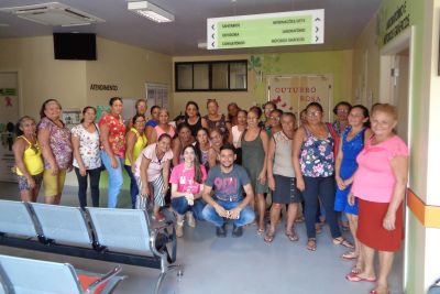 notícia: Hospital realizou mais de 170 exames de prevenção ao câncer de mama