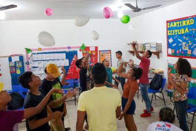 notícia: 'Juventude Protagonista' inicia ciclo de 18 oficinas para jovens em Marituba