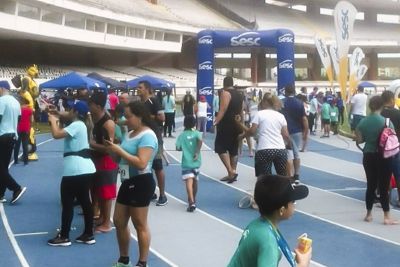 notícia: Corridinha do Sesc leva duas mil pessoas ao Mangueirão  