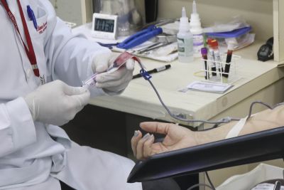 notícia: Servidores da Santa Casa iniciam campanha para doação de sangue