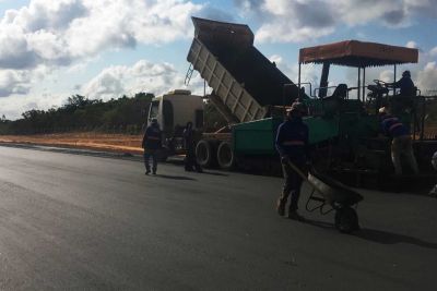 notícia: Pacote de obras em Salinópolis entra na etapa final