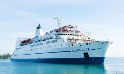 notícia: Livraria flutuante chega a Belém: navio Logos Hope abre para visitação quarta-feira (13)